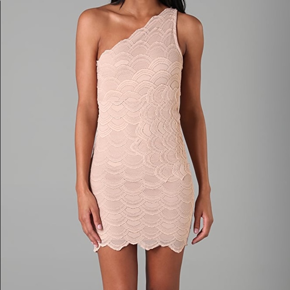 Nightcap one shoulder dress